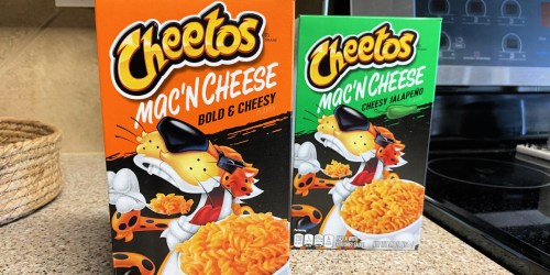 Cheetos Mac ‘N Cheese 5.9oz Box 12-Pack Just $9.41 Shipped on Amazon