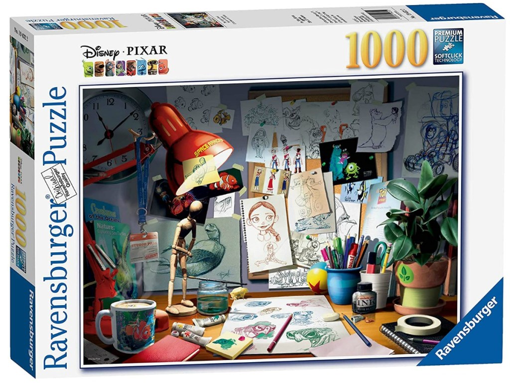 Disney Pixar themed jigsaw puzzle in package