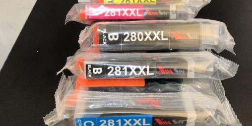 Up to 65% Off Canon Pixma & HP Compatible Ink Cartridges on Amazon