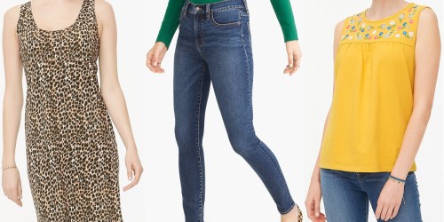 Up to 90% Off J.Crew Factory Women’s Apparel