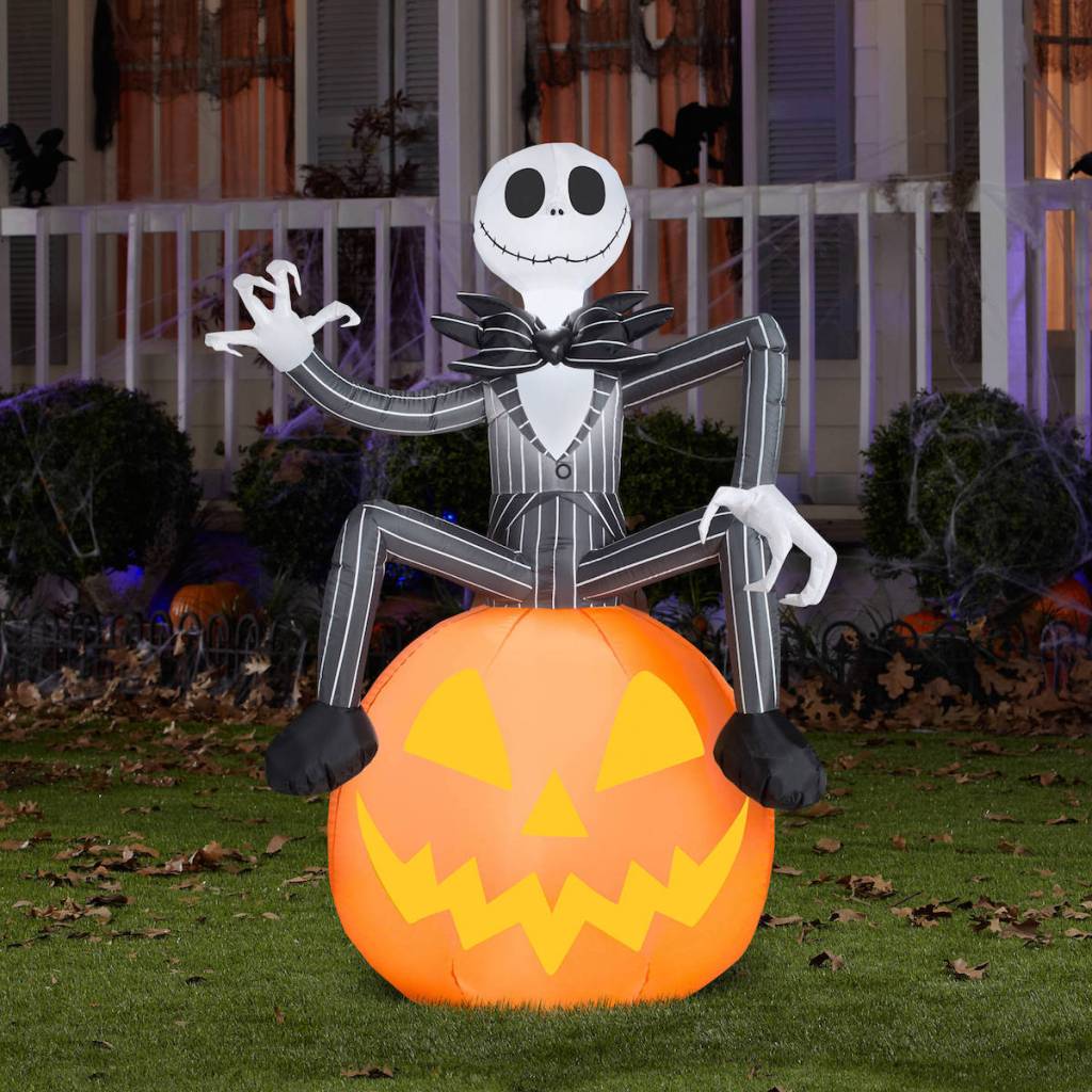 Jack Skellington on Pumpkin