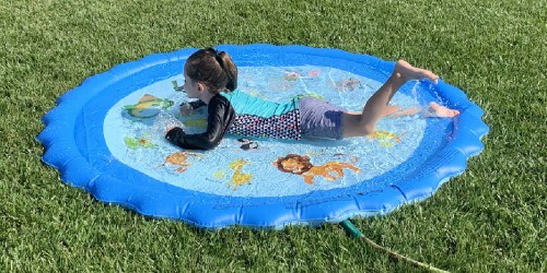 Large Kids Splash Pad Just $11.99 on Amazon (Regularly $30!)