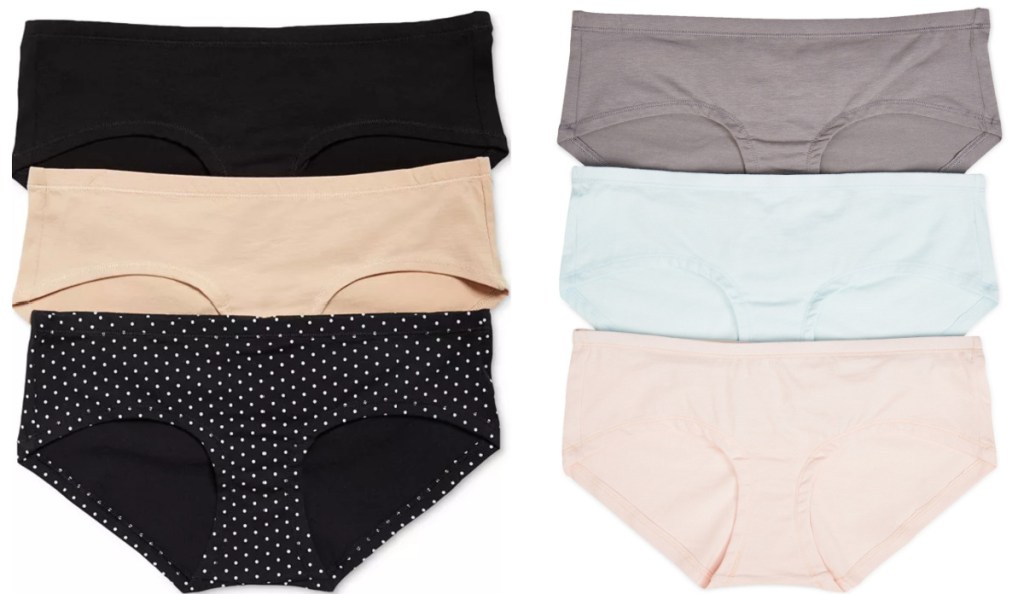 6 pairs of maternity panties