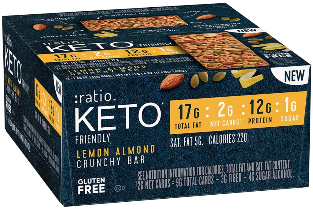 Ratio KETO Friendly Bars