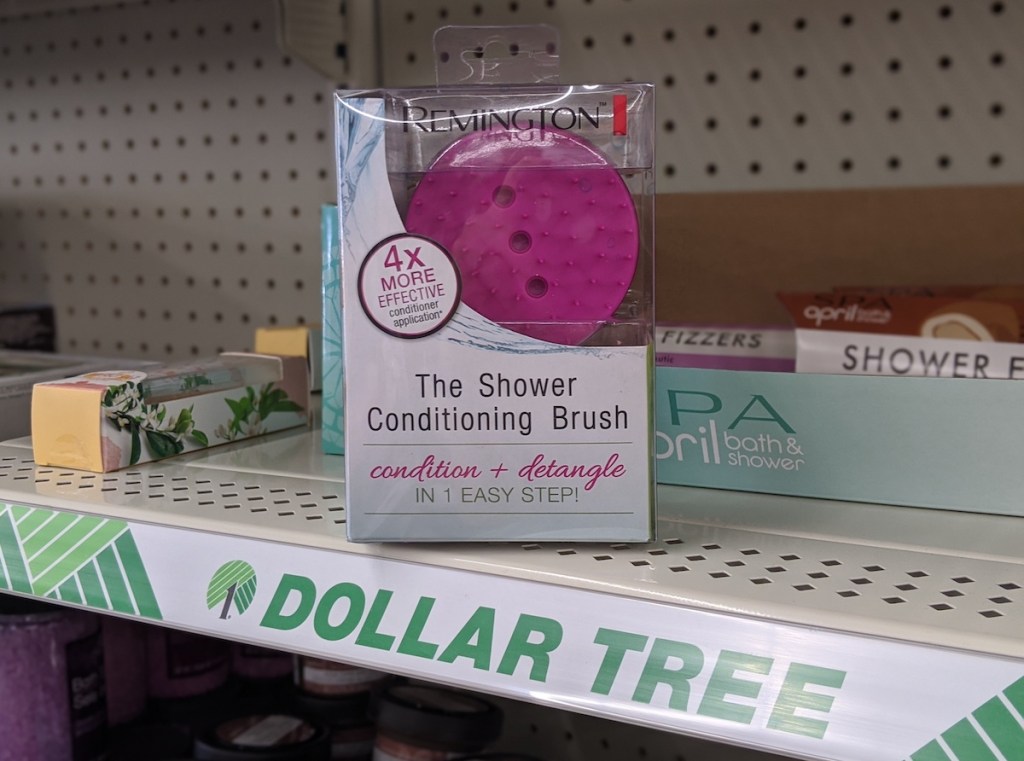 Remington Brush on shelf at Dollar Tree