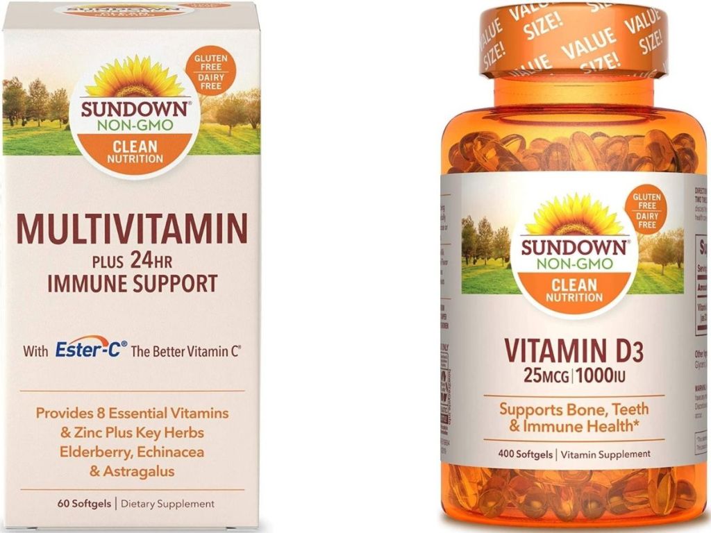 two packs of vitmains