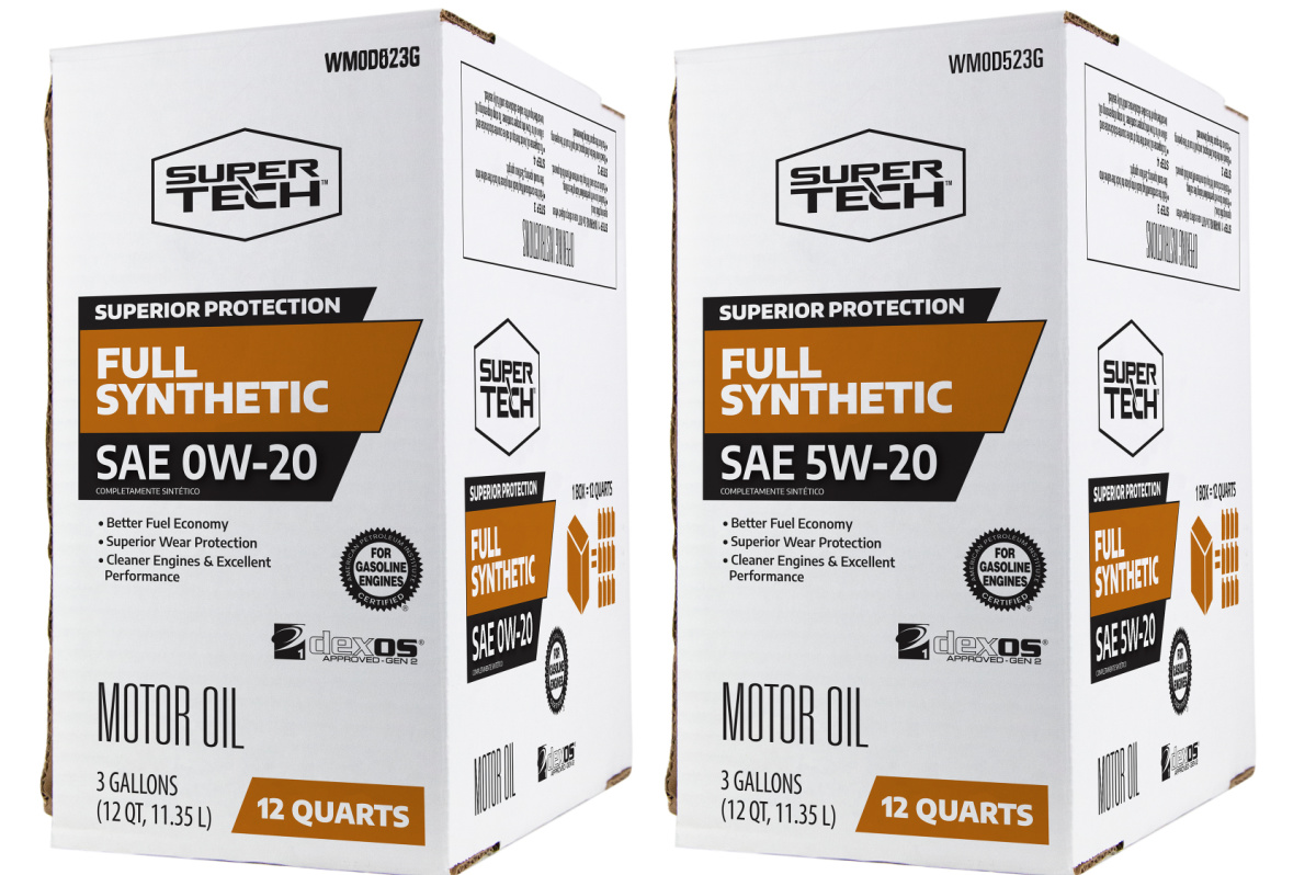 Super Tech Full Synthetic Motor Oil 12-Quarts