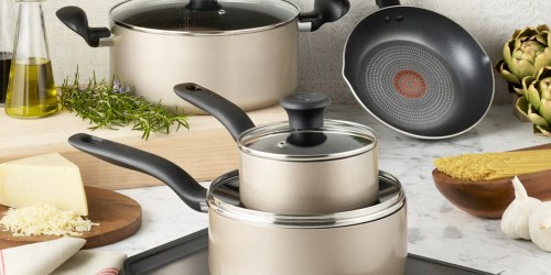 T-Fal Nonstick Cookware 16-Piece Set Only $59.99 Shipped on Macys.com (Regularly $250)