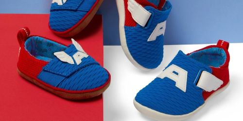 TOMS Baby & Toddler Marvel Shoes from $9.97 (Regularly $20)