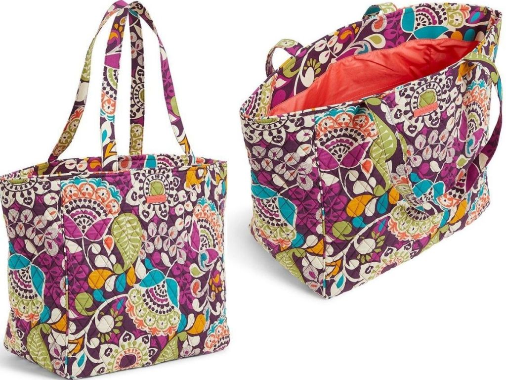 tote bag from two different angles