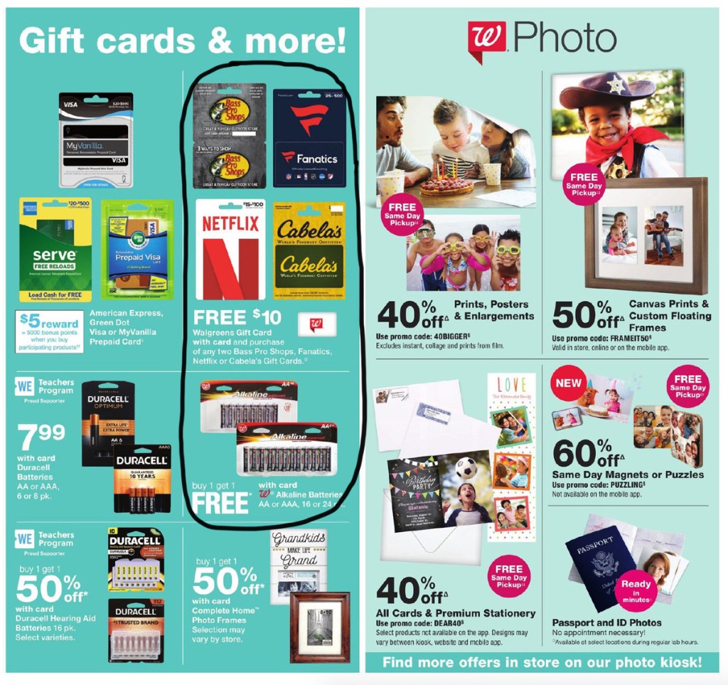 Walgreens Ad Scan