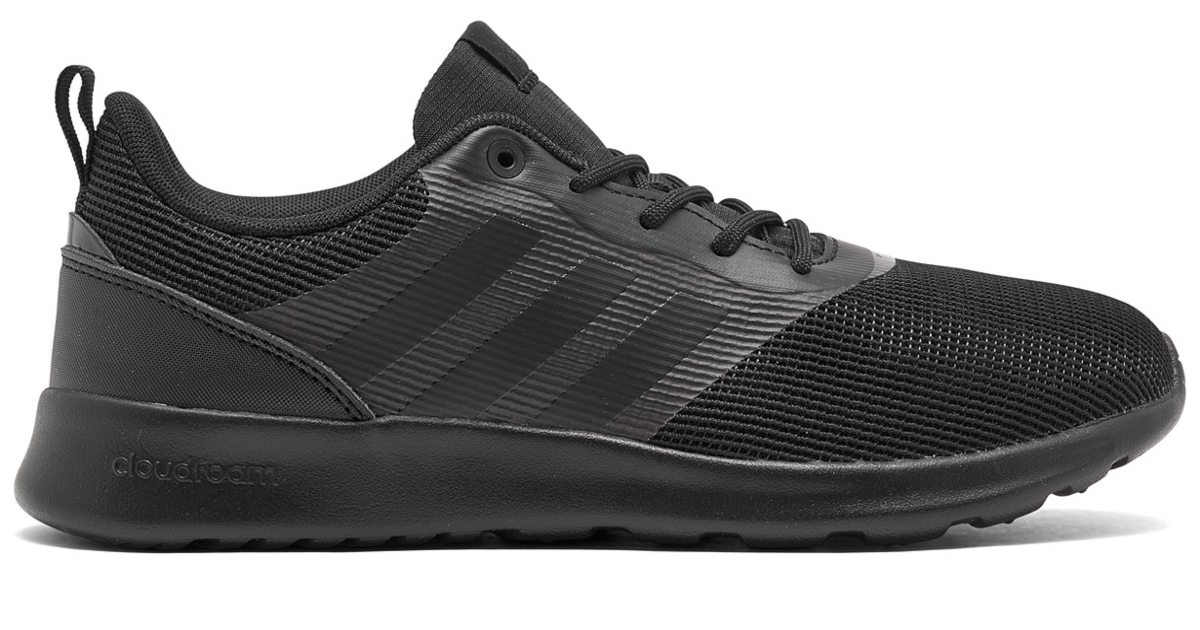 One black shoe. It is the women's adidas cloudfoam sneaker