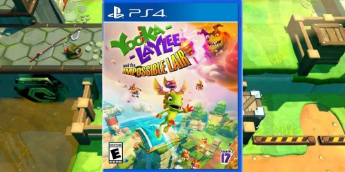 Yooka-Laylee and the Impossible Lair PlayStation 4 or Xbox One Game Only $13.99 on BestBuy.com (Regularly $20)