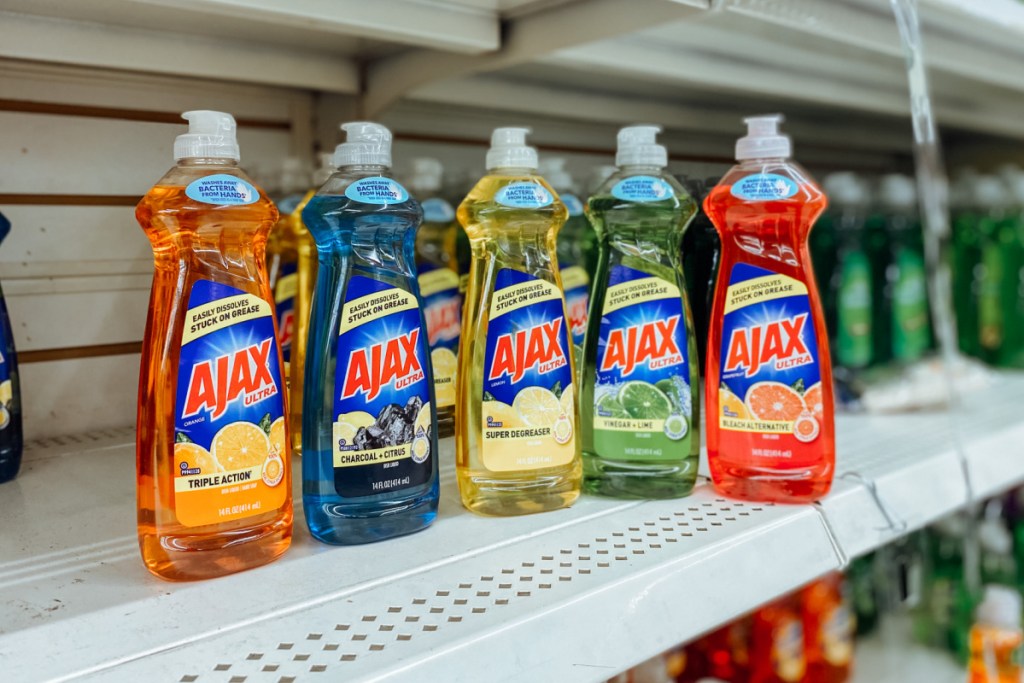 ajax dish soap