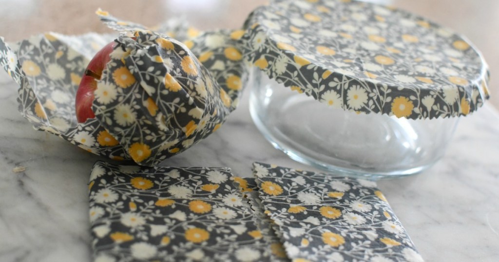 beeswax and fabric food wraps