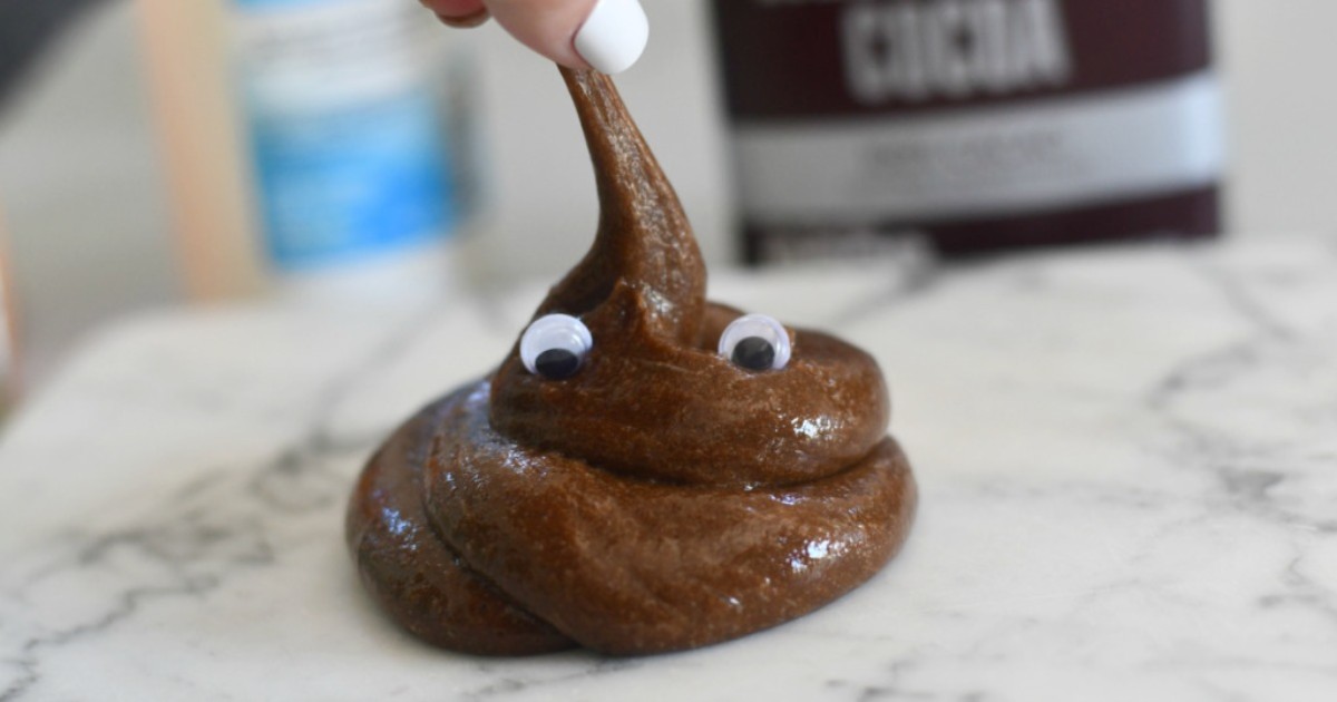 slime that looks like a poop emoji