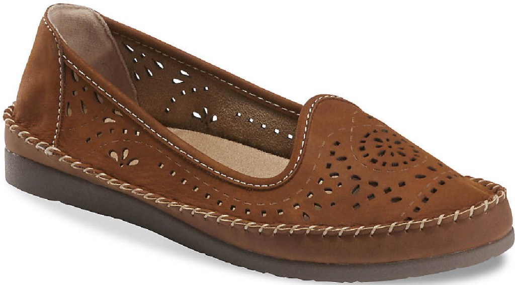 brown slip on shoes