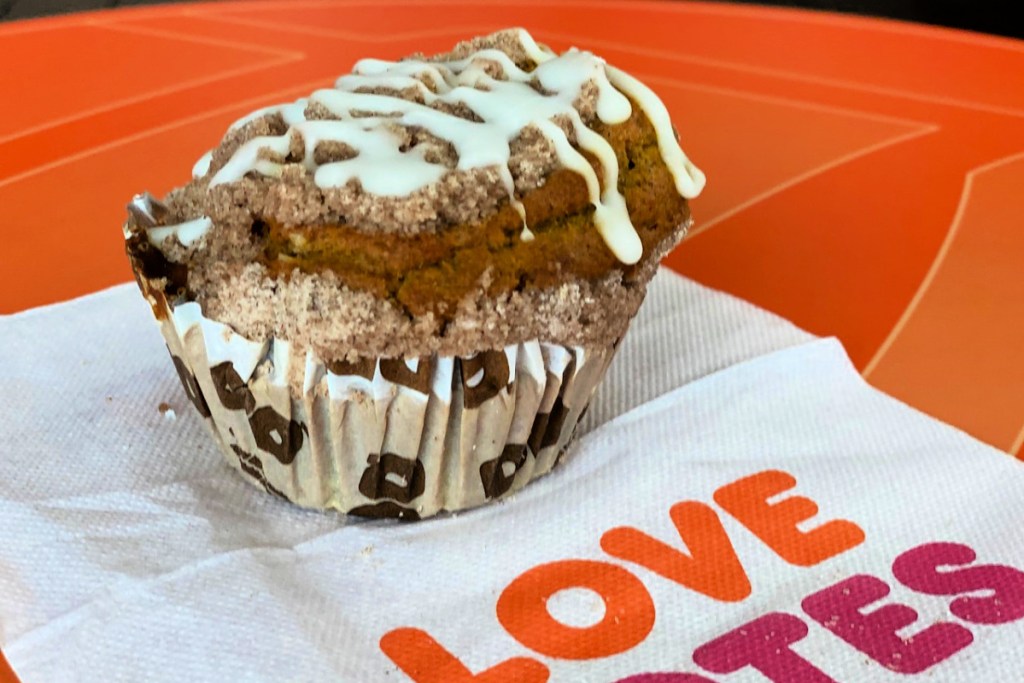 dunkin donut muffin