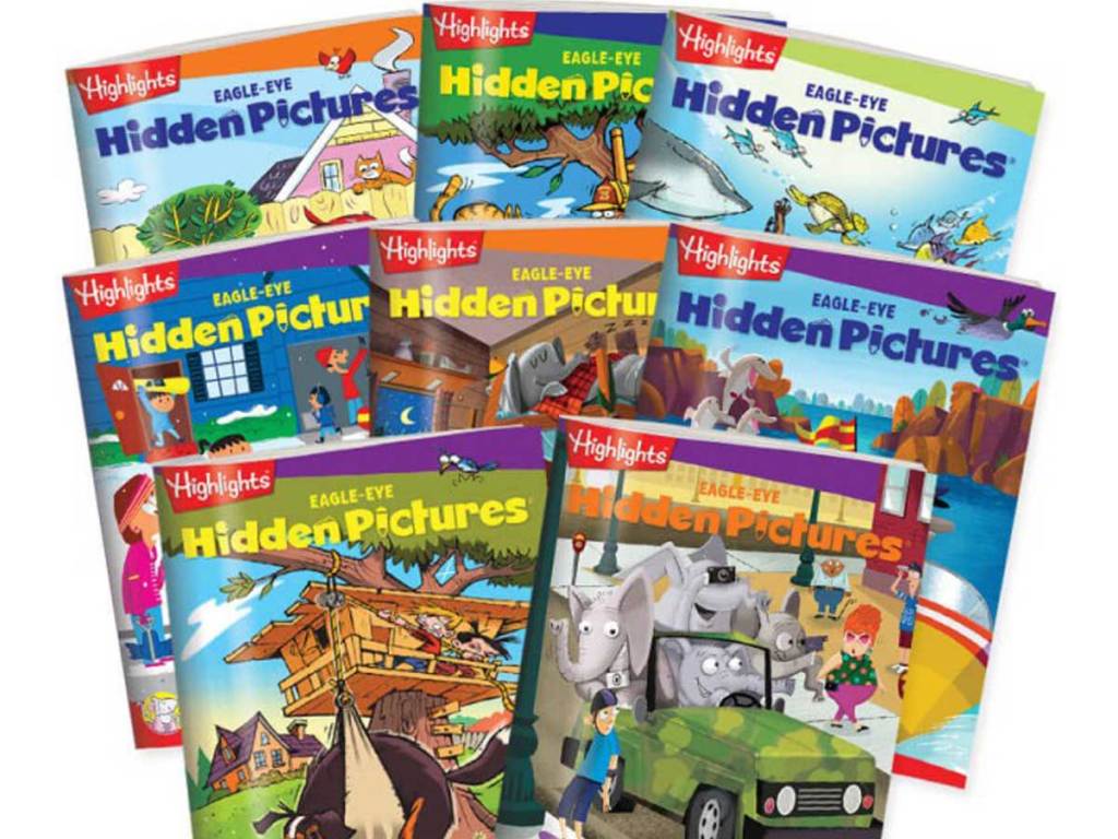 hidden picture books 8 set