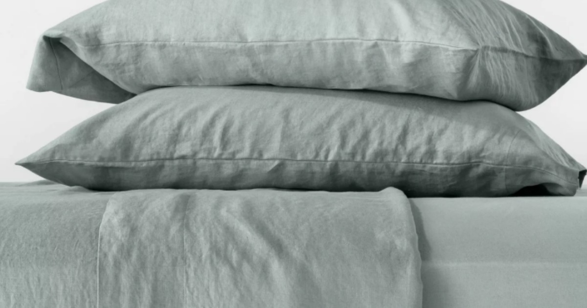 linen sheet set 