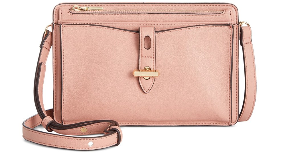 pink handbag