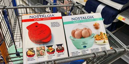 Nostalgia Mini Griddle & Egg Cooker Just $8.96 Each at Walmart