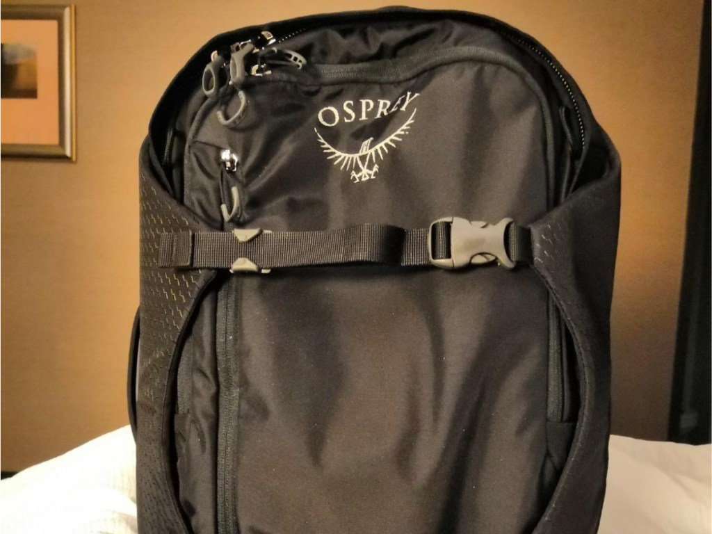 black osprey bag