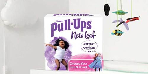 Huggies Pull Ups New Leaf Diapers Only $2.99 After Cash Back at Target | Made w/ Plant-Based Materials