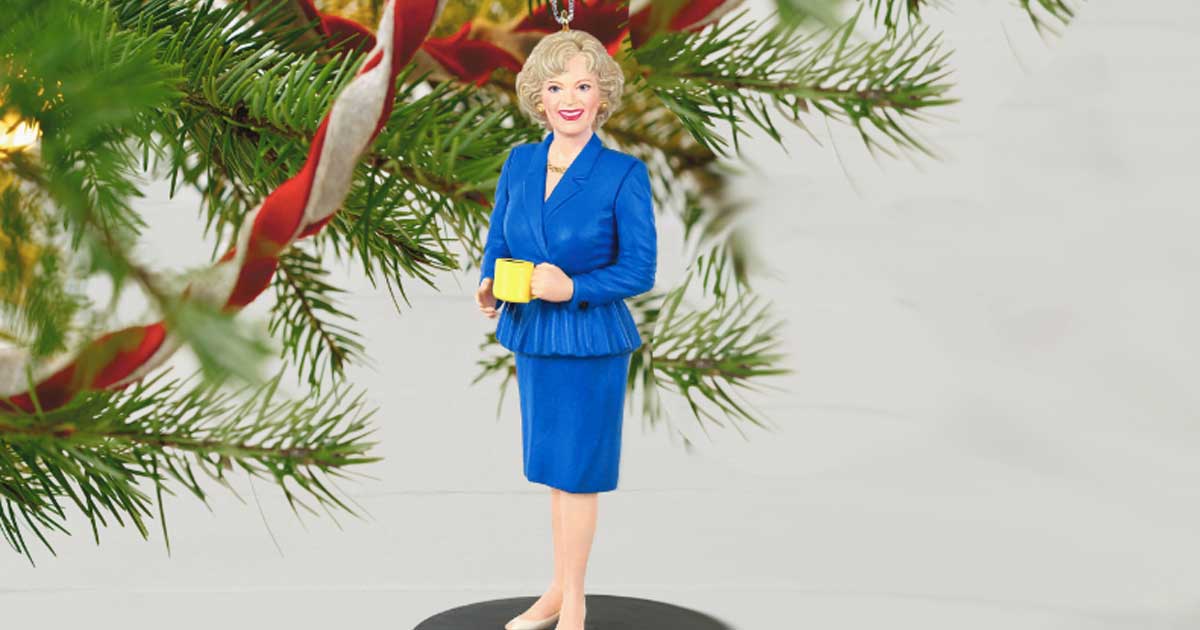 Rose Nylund golden girls ornament