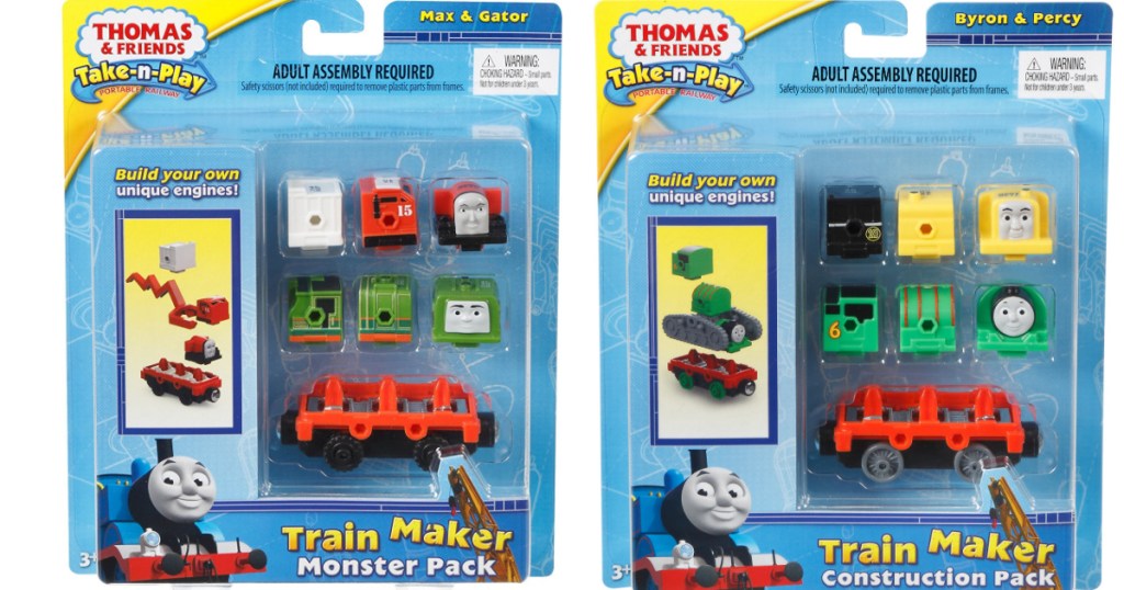 two packs of thomas and friends toy sets