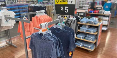 Walmart Men’s Clothing Clearance | $4 Tees & $7.63 Shorts