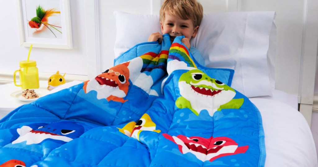 Baby Shark Kids Weighted Blanket