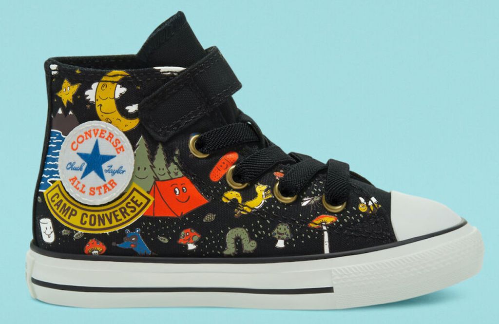 black pair of Camp Converse Easy-On Chuck Taylor All Star
