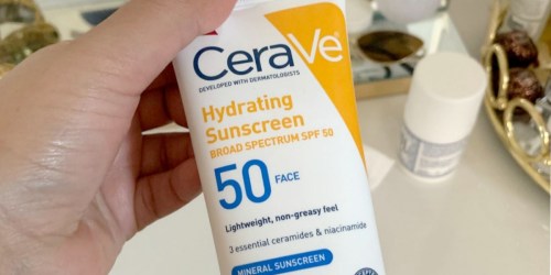 CeraVe 100% Mineral Sunscreen SPF 50 Only $7.59 Shipped on Amazon (Reg. $15) + More Deals