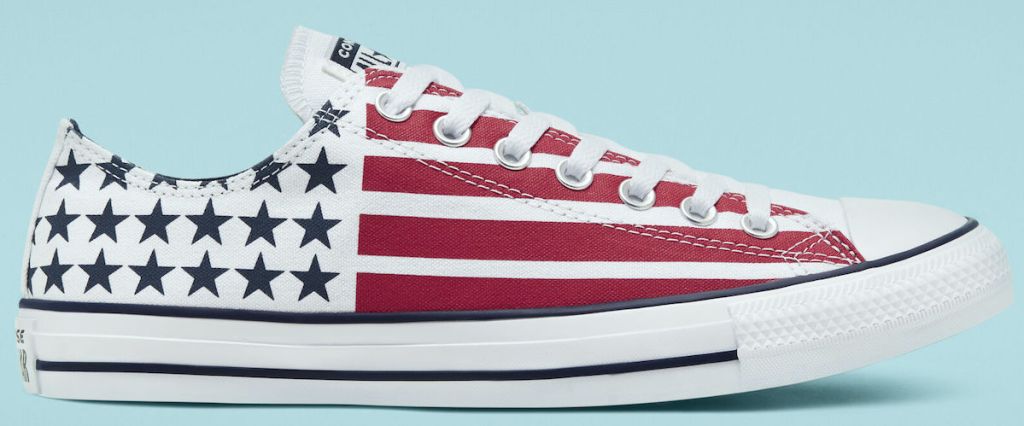 red white and blue striped Converse Stars & Stripes Chuck Taylor All Star