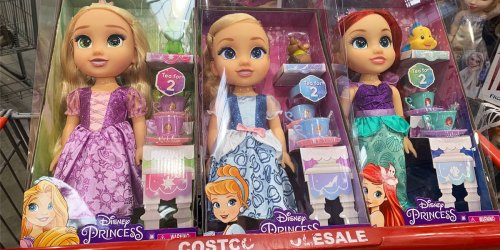 Disney Princess Tea Time Dolls Just $16.99 at Costco | Includes Tea Set Accessories