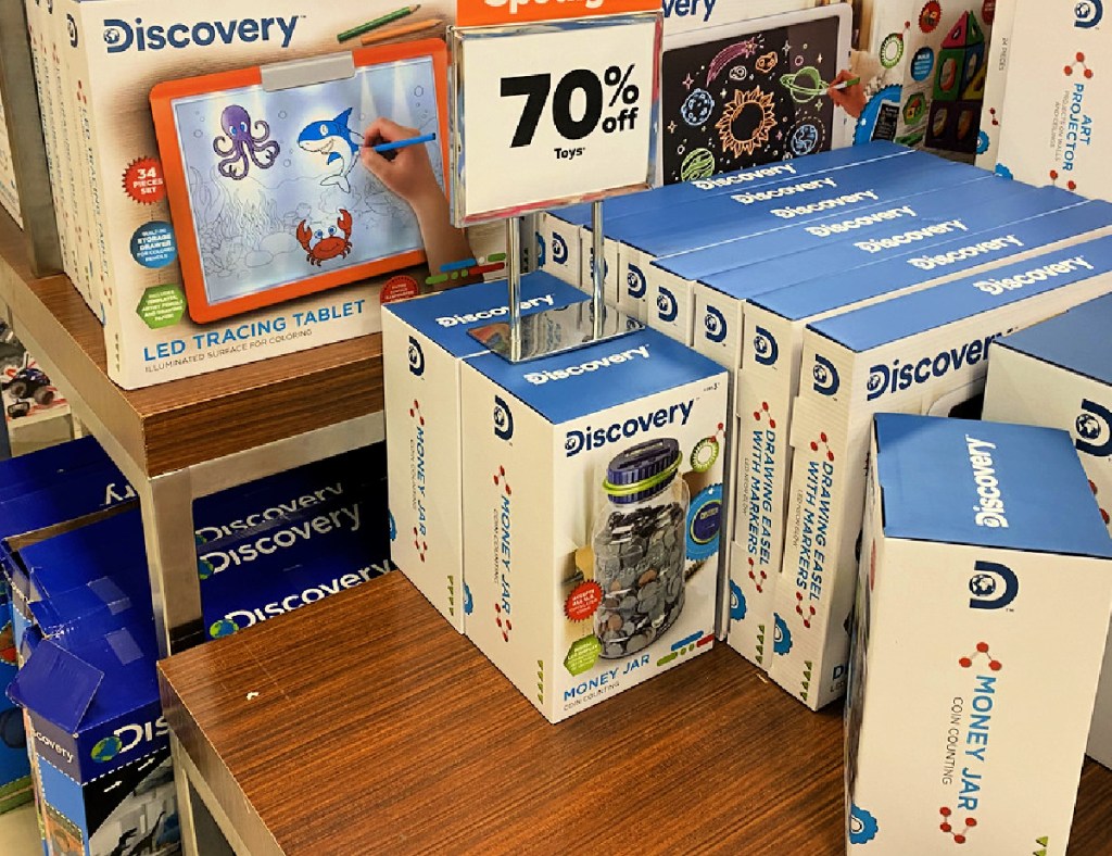 Discovery Kids Digital Coin-Counting Money Jar With LCD Screen