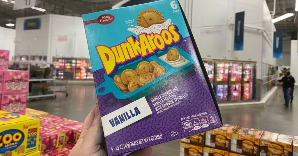 box of Dunkaroos Cookie Snacks at Sam's Club
