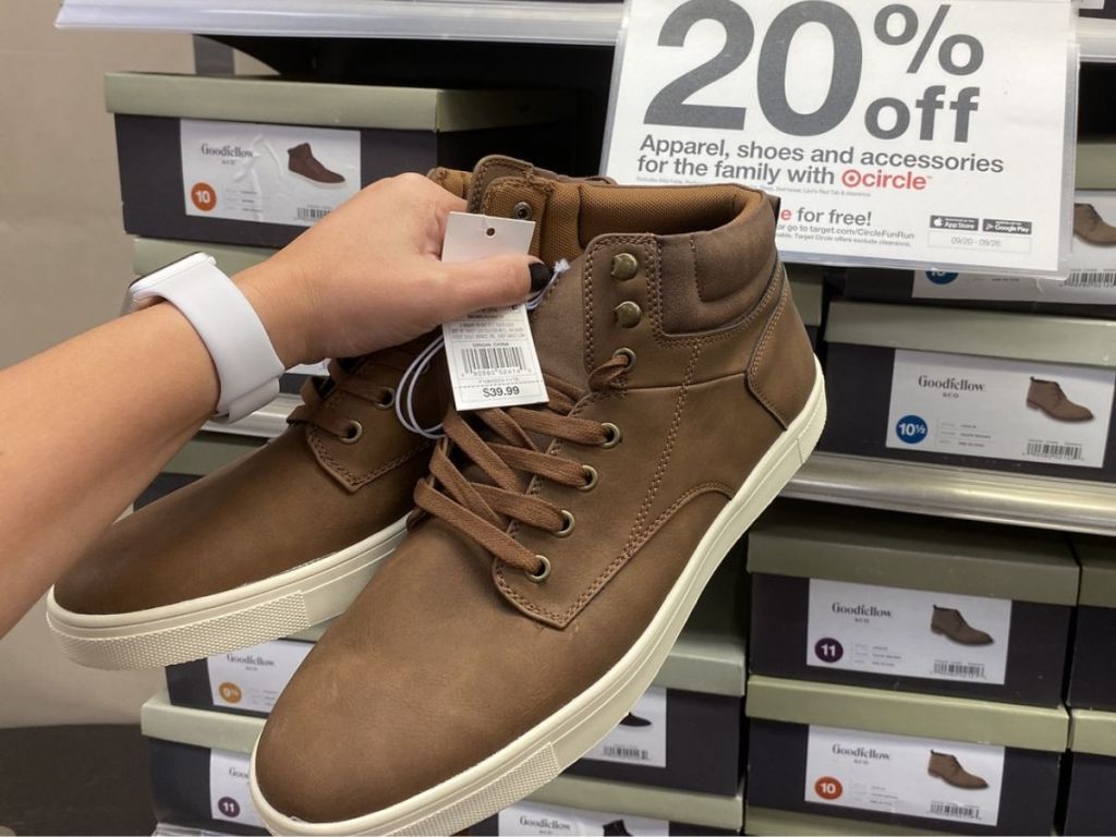 Goodfellow & Co Men's Leather Sneaker Boots