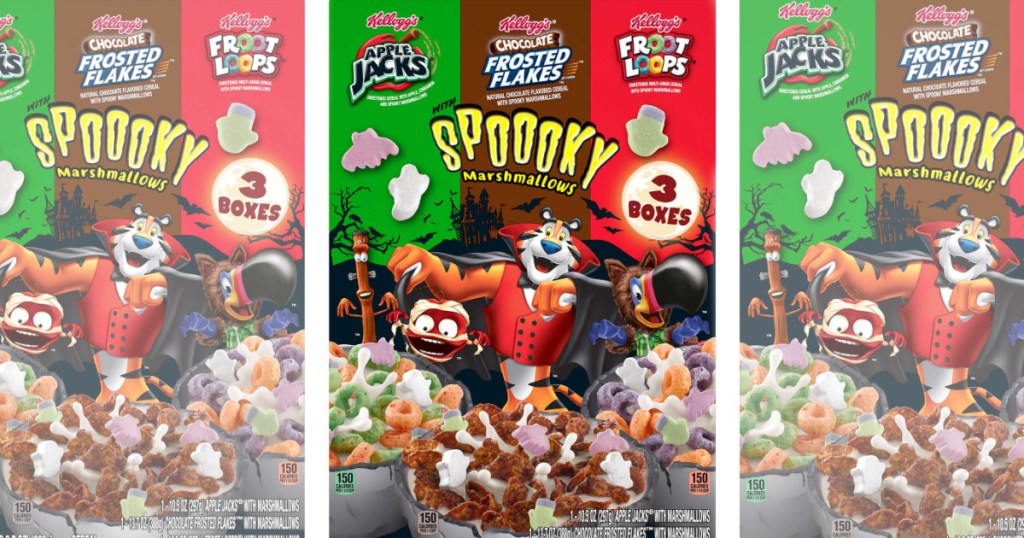 Kellogg's Halloween Cereal Boxes