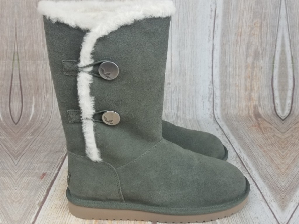 women's light green winter boots