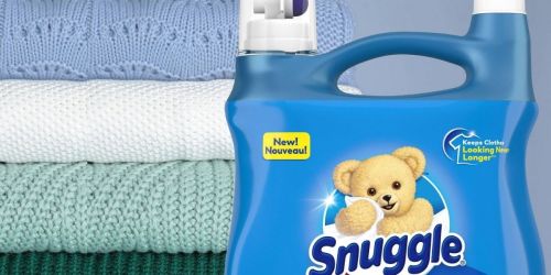 Snuggle Liquid Fabric Softener 90-Load Bottles Just $5.47 Each Shipped on Amazon