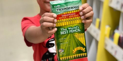 Ticonderoga Pre-Sharpened Pencils 72-Count Just $9.99 Shipped + More Supply Deals on Office Depot