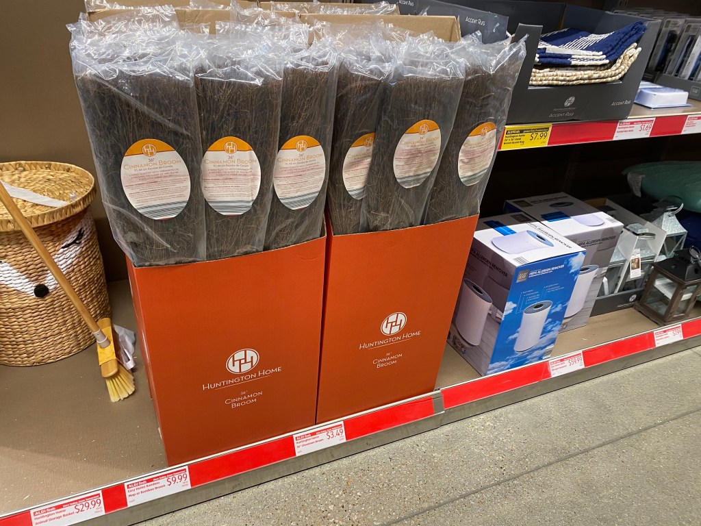 cinnamon broom at ALDI