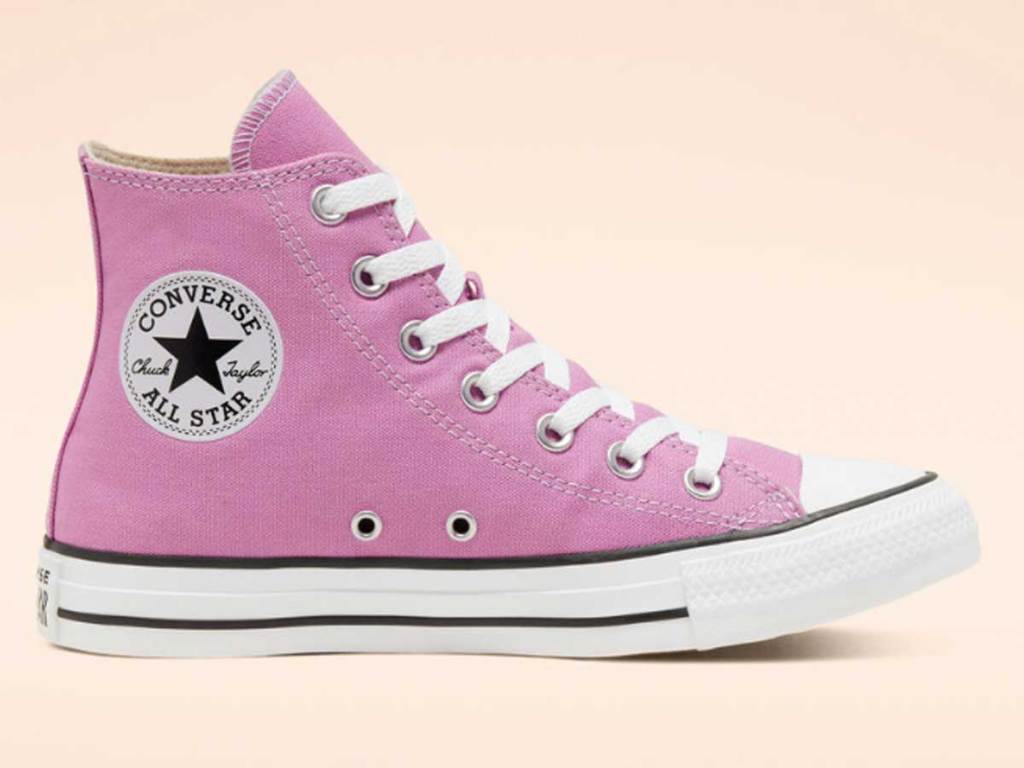 pink converse high tops