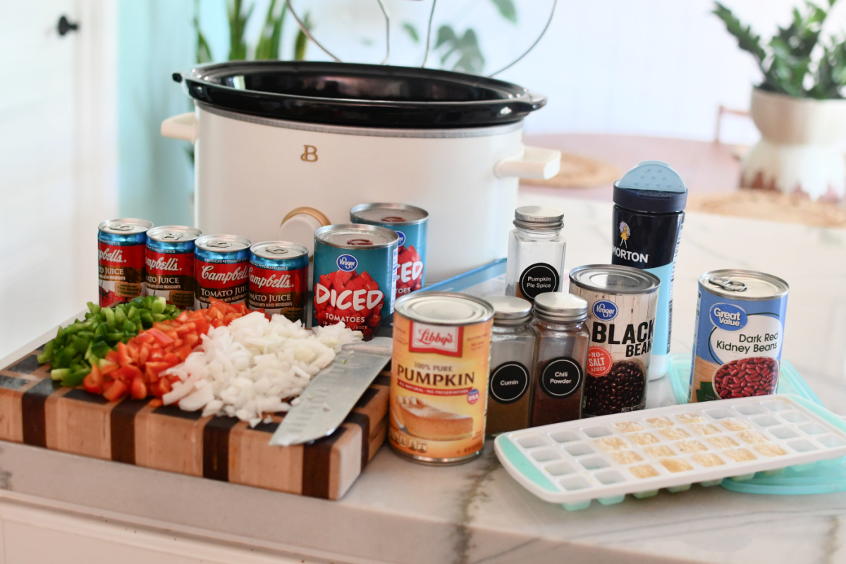 ingredients on counter