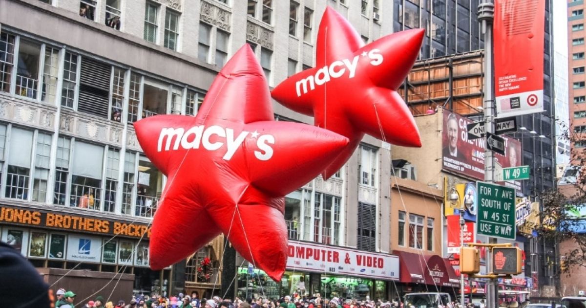 Macy's Thanksgiving Day Parade star ballons