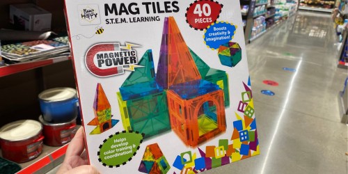 Magnet Tiles 40-Piece Set Just $17.99 at ALDI & More Great Gifts for Kids