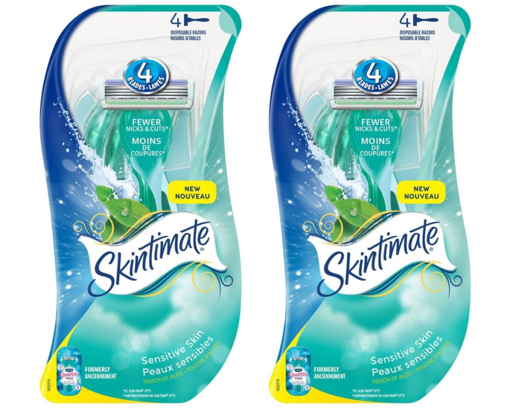 skintimate razors two packs