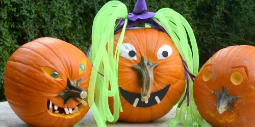This Pumpkin Decorating Idea is So Clever – Use the Stem as the Nose!